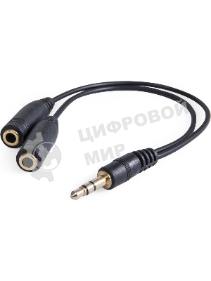 Аудио-переходник Defender jack 3.5мм разветвитель на два разъема jack 3.5мм