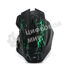 Мышь проводная Crown Gaming CMXG-601 черный, 1800 dpi, USB, кнопки - 7