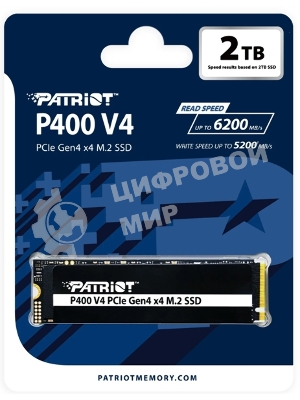 Накопитель SSD Patriot M.2 2280 2Tb P400VP2TbM28H