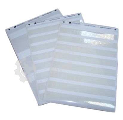 Маркер самоклеющийся LAN (LAN-MOL-14x9-WH) А4. 14х9. на розетки. белый. 336 шт/л.