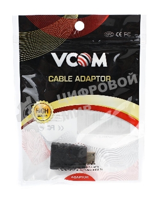 Кабель VCOM CA313 Переходник HDMI (F) -> HDMI (F) 
