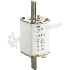 Вставка плавкая ППНИ-35 125А габарит 1 IEK DPP30-125