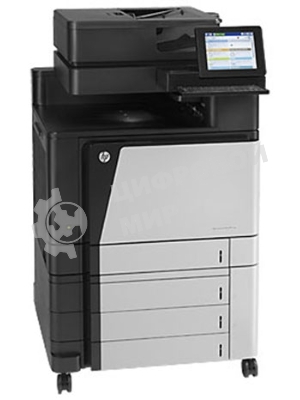 МФУ лазерное HP Color LaserJet Enterprise Flow M880z+ (A2W76A), A3, цветной, печ. до 46 стр/мин., скан. до 70 стр/мин. (ч/б) 68 стр/мин. (цвет), 1200 x 1200 dpi (печать) 600x600dpi (скан.), USB, RJ-45, Air Print