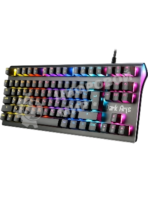 Клавиатура проводная Defender Dark Arts GK-375, USB, черный