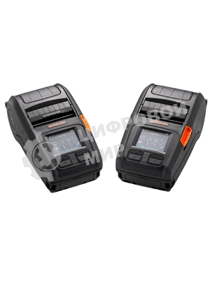 Принтер этикеток мобильный Bixolon XM7-20WDaK, 203 dpi, 152 мм/сек, RS232 (COM, Serial), USB, Wi-Fi, черный