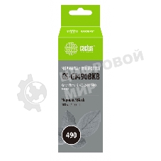 Чернила Cactus CS-GI490BKB черный100мл для Canon Pixma G1400/G2400/G3400