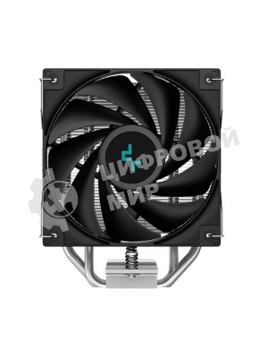Кулер для процессора DEEPCOOL AG400 черный, 120 мм, алюминий/медь, 2000 об/мин, 31.6 дБ, 4 pin, 220 Вт, 150 мм
