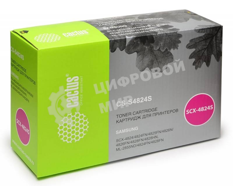 Картридж лазерный Cactus CS-S4824S (MLT-D209S) черный (5000 стр.) для Samsung SCX-4824FN/4828FN/ML-2855