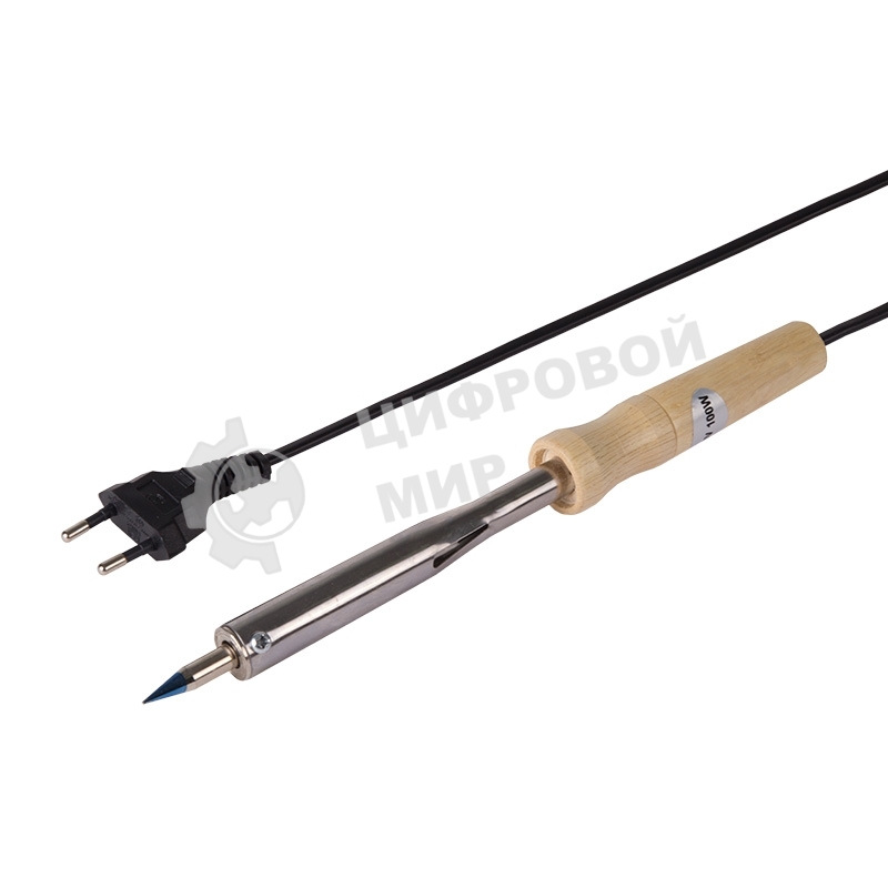 Паяльник ПД PROconnect, 220 В/100 Вт, деревянная ручка, блистер