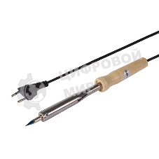 Паяльник ПД PROconnect, 220 В/100 Вт, деревянная ручка, блистер