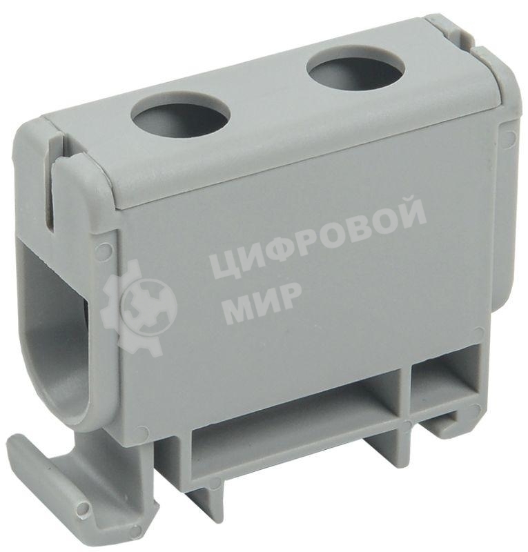 Клемма вводная силовая КВС 6-50 кв.мм сер. IEK YZN12-050-K03