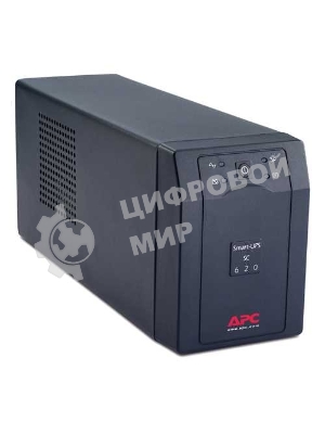 Источник бесперебойного питания APC Smart-UPS SC SC620I 390Вт 620ВА черный