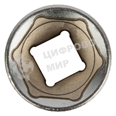 Головка торцевая Matrix, 24 мм, 6-гранная, CrV, под квадрат 1/2