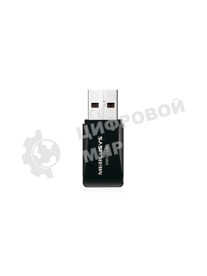 Сетевой адаптер USB2.0 адаптер Mercusys MW300UM, 300 Мбит/с, компактный