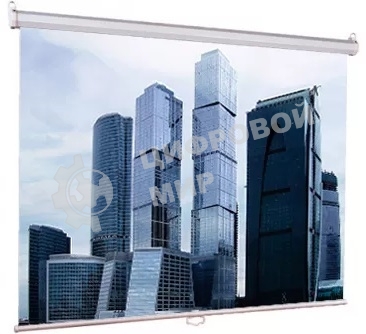 Настенный экран Lumien Eco Picture 128х171 см (рабочая область 122х165 см) Matte White восьмигранный корпус, возможность потолочн./настенного крепления, уровень в комплекте, 4:3 (треугольная упаковка)