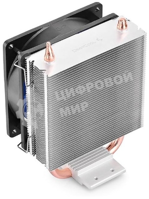 Кулер для процессора DEEPCOOL ICE BLADE 100 PWM 1700 синий, 92 мм, алюминий/медь, 2200 об/мин, 29 дБ, 4 pin, 100 Вт, 135 мм