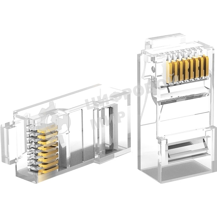 Коннектор Vention RJ45 (8p8c), cat. 5, под витую пару (10 шт.) VBSJT-5U