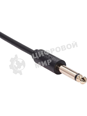 Кабель-соединит 6.35ST(M)/6.35 ST(M), 3м, Telecom PRO TAV6166-3M