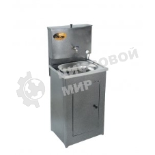 Умывальник ВИХРЬ дачный, с подогревом, нержавеющая мойка, серебристый