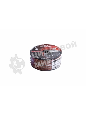 Кабель акустический Rexant 2х0,35 м м красно-черный (бухта 100 м)