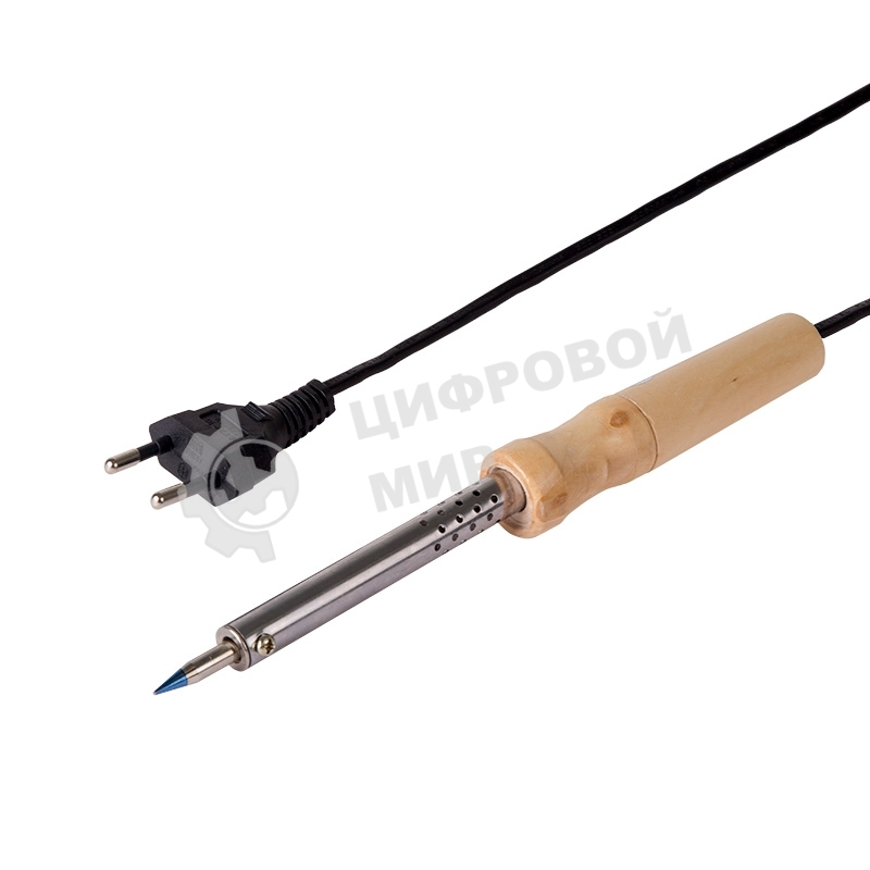 Паяльник ПД PROconnect, 220 В/65 Вт, деревянная ручка, блистер