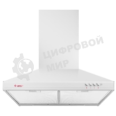 Вытяжка каминная Gefest ВО 11 К45 белый, 50 см, 300 куб. м/ч, 75 дБ