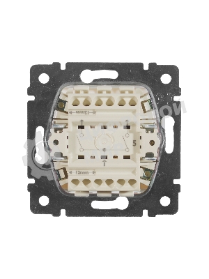 Выключатель Valena двойной выключатель/белый