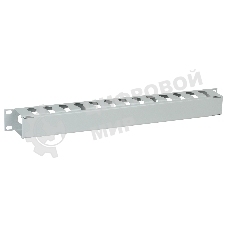 Кабельный органайзер ITK CO35-1MCM с крышкой 19