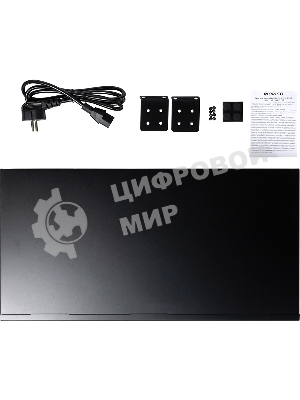 Коммутатор неуправляемый PoEORIGO OS1218P/190W/A1A 16x100Base-TX PoE+, 2x1000Base-T, PoE-бюджет 190 Вт, корпус металл