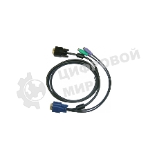 Переключатель D-Link DKVM-IPCB/10 Упаковка 10 кабелей KVM для устройств DKVM-IP1/IP8, длина 1.8м 
