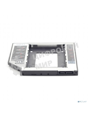 Контейнер для HDD Gembird MF-95-02 Низкопрофильный адаптер для 2.5-дюймового накопителя в отсек 5.25 дюйма, 12 мм