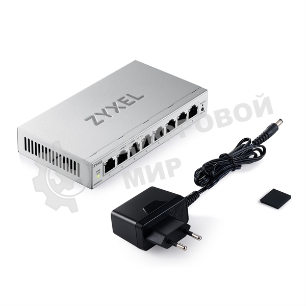 Коммутатор ZYXEL Web-managed Gigabit Switch Zyxel GS1200-8v3, 8xRJ-45: 1G, desktop, fanless