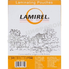 Пленка для ламинирования Lamirel LA-78656 75мкм A4 (100 шт) 216x303 мм