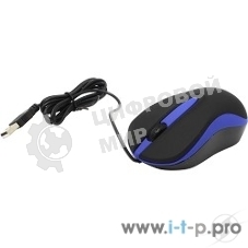 Мышь проводная оптическая Smart Buy SBM-329 Black-Blue