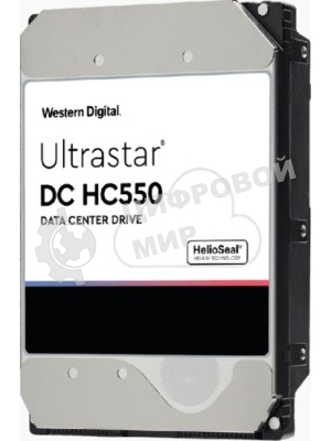 Жесткий диск Western Digital SAS 16Tb 7200RPM 12Gb/S 512MB DC HC550 0F38357 WD