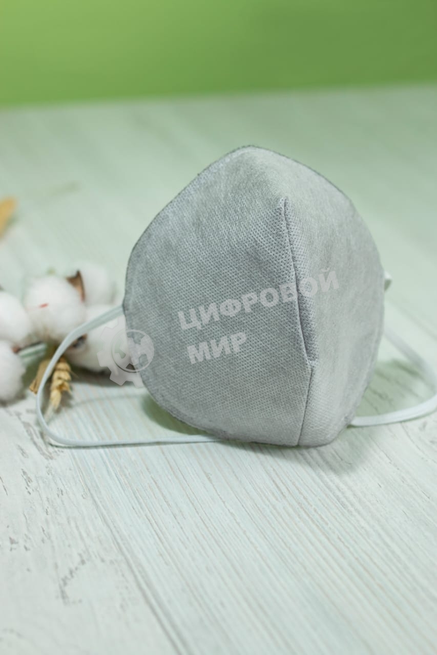 Полумаска респираторного типа с угольным фильтром, не является медицинской защитной маской и не является хирургической маской. Нестерильна