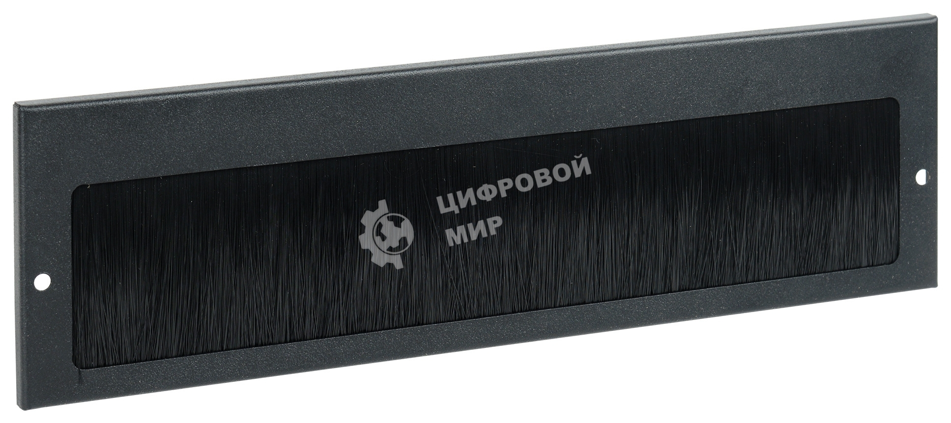 Щеточный кабельный ввод 390х115 мм, черный ITK BE05-390-115M