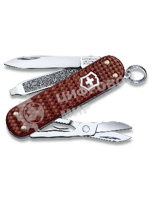 Нож-брелок Victorinox Classic SD Precious Alox, 58 мм, 5 функций, 