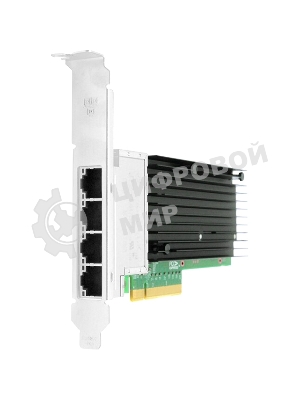 Сетевая карта PCIe x8 10G Quad Port Copper Network Card