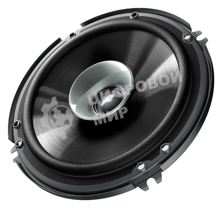 Колонки автомобильные Pioneer TS-G1610F-2 (без решетки) 280Вт 90дБ 4Ом 14.24см (6дюйм) (ком.:2кол.) коаксиальные однополосные