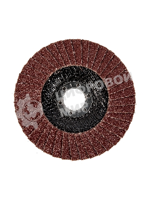 Круг лепестковый Сибртех торцевой, конический, Р 60, 125 х 22,2 мм