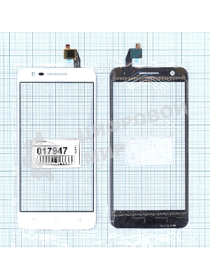 Сенсорное стекло (тачскрин) для Lenovo Vibe C2/Vibe C2 Power (K10A40) белое