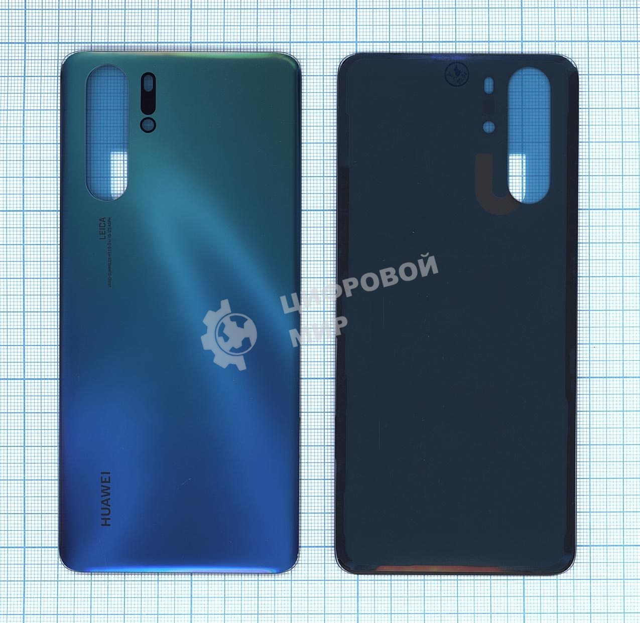 Задняя крышка для Huawei P30 Pro aurora blue