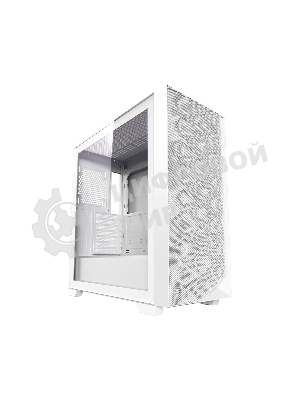 Компьютерный корпус PCCooler C3D510 WH ARGb, Tempered Glass Full Tower, White, TG, 0.7 SPCC, 3x120мм ARGb E-ATX, ATX, mATX, mITX 170/390/410мм 2x2.5