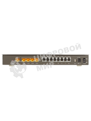 Интернет-телефония D-Link DVG-5008SG/A1A Голосовой шлюз с 8 FXS-портами, 1 WAN-портом 10/100/1000Base-T и 4 LAN-портами 10/1000Base-T
