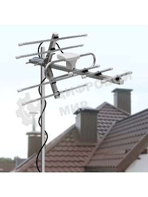 ТB антенна наружная Rexant для цифрового телевидения DVB-T2, RX-410