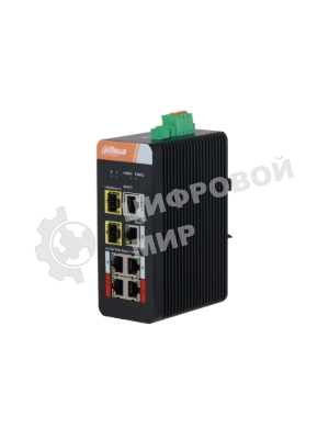 Коммутатор Dahua DH-IS4207-4GT-120 5G 2SFP 4PoE 120W неуправляемый