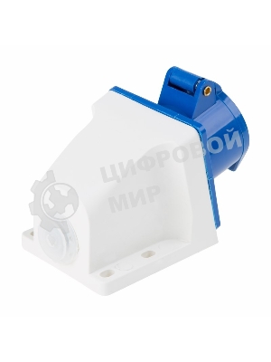 Розетка Rexant 113 стационарная 2Р+РЕ 16А 220В IP44