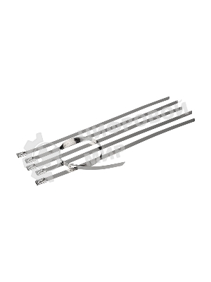 Хомут-стяжка стальная Rexant 300x4,6 мм, упаковка 50 шт.