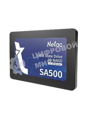 Накопитель SSD Netac SA500, 128Gb, SATA III, 2.5